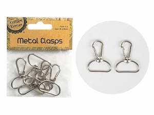 Metal Clasps 6pc