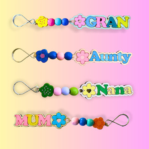 Mum, Grandma, Nana, Aunty Keyring