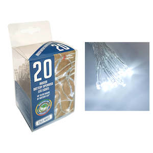 LED 20 White String Lights