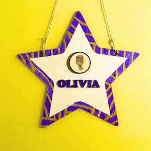 Magnet Crafts: Hollywood Star Door Hanger Craft