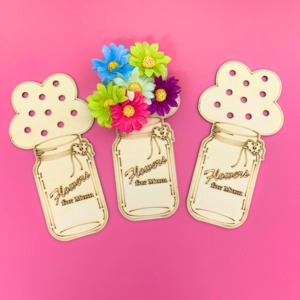 Magnet Crafts: Mother's Day Vase Magnets