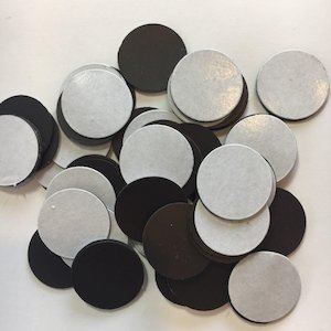 Magnets Round Adhesive 80pcs