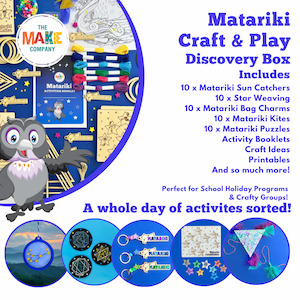 Matariki Crafts 1: Matariki Standard Craft & Play Discovery Box