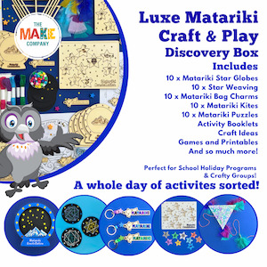 Matariki Crafts 1: Matariki Luxe Craft & Play Discovery Box