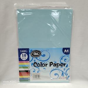 Mothers Day Supplies 1: Light Blue Light Card 10pcs