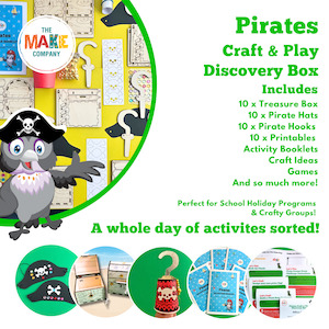 Ocean Crafts 1: Pirates Craft & Play Discovery Box
