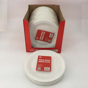 Paper Plate 23cm 50pc