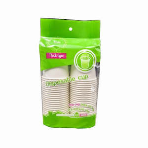 Paper Items 1: 50 pieces white paper cup