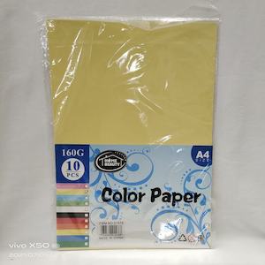 Pale Yellow Light Card 10pcs