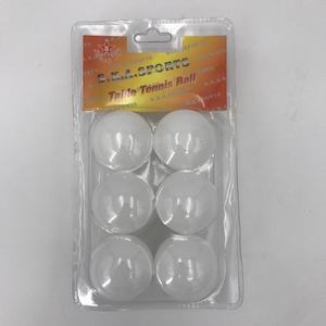 Plastic Amp Glass Items: Table Tennis Ping Pong Ball 6pcs