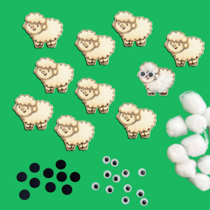 Mini Sheep Magnets