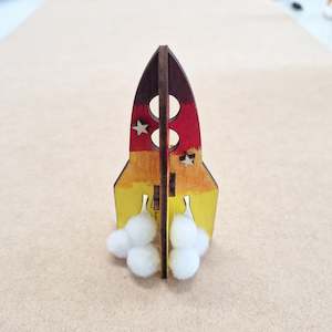 Wooden Rocket Craft