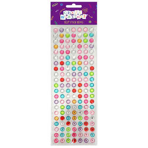 Stickers 1: Self Stick Gems 10mm 147pcs