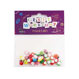 Valentines 1: 30pcs colourful ladybugs