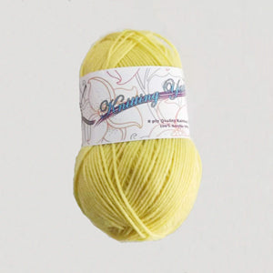 Yarn 1: Lemon Yellow Yarn 100g