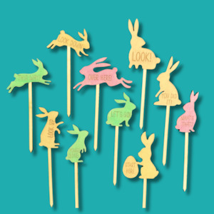 Easter Supplies: Bunny Easter Egg Hunt Signs