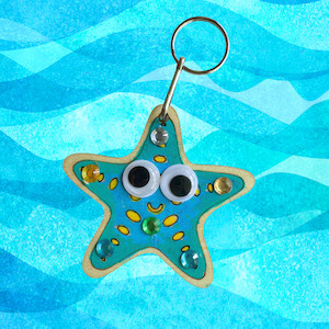 Star Fish Bag Charm