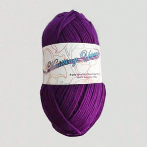 Halloween Supplies: Variegated Violet Yarn