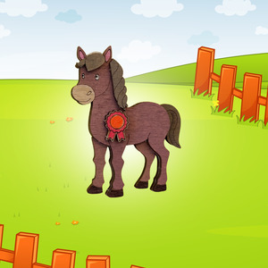 All Kids Craft Kits 1: Wildwood Horse