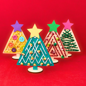 Merry Weaving Christmas Tree (Set of 10)