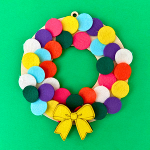 Bulk Craft Kits 1: Whimsical Mini Christmas Wreath