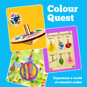Colour Quest Craft & Play Discovery Box