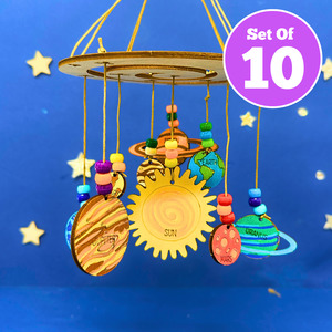 All Craft Kits: Set of 10 - Solar System Mobile