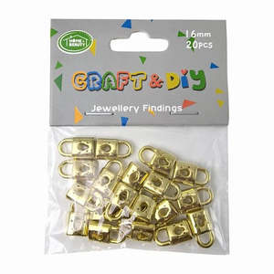 All Craft Supplies 1: Gold Lock Pendant Charms (16mm)