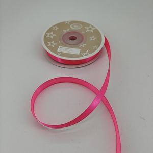 All Craft Supplies 1: 1cm Bright Pink Ribbon