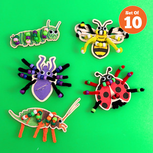 All Kids Craft Kits 1: Set of 10 - Critters