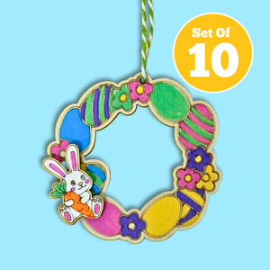 All Kids Craft Kits 1: Set of 10 - Easter Wreath