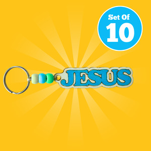 All Kids Craft Kits 1: Set of 10 - Jesus Keyring