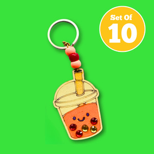 All Kids Craft Kits 1: Set of 10 - Bobo Tea Bag Charms