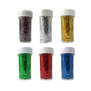 All Craft Supplies 1: Glitter Shakers - Gold, Silver, Red, Blue, Green, Multi-Coloured
