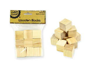 Wooden Blocks 9 pack