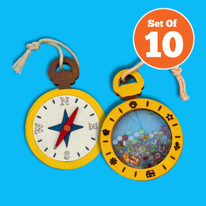 Set of 10 - I Spy Compass