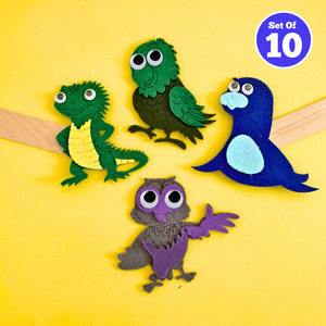 All Craft Kits: Set of 10 - NZ Icon Puppets 4 piece