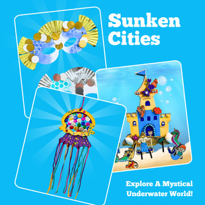 All Craft Kits: Sunken Cities Full Day Group Activity Pack