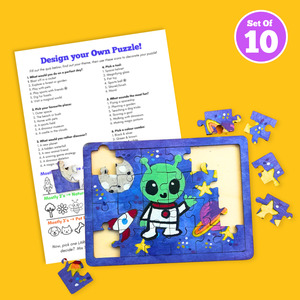 Set of 10 - Design Your Own Puzzle Kit