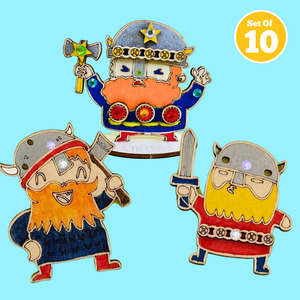 All Craft Kits: Set of 10 - Vikings!