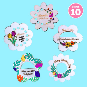 All Craft Kits: Set of 10 - Mothers Day Flower Frogs