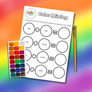 Colour Mixing - Free Printable