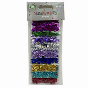 Embellishments 1: Glitter Coloured Sequins - Multi-pack