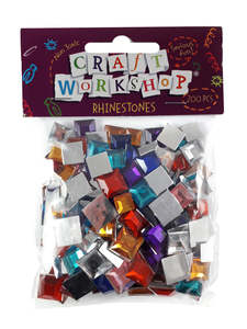 Embellishments 1: Craft Mosaic Rhinestones 200pc