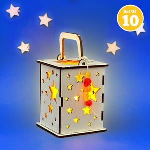 All Kids Craft Kits 1: Set of 10 - Star Lantern