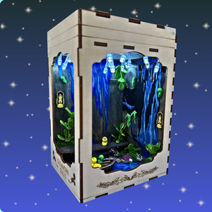 All Craft Kits: Glowworm Book Nook Kit