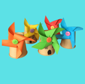 All Craft Kits: SALE Mini Windmill