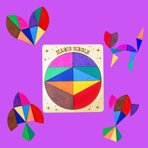 All Craft Kits: Magic Circle (Tangram Puzzle)