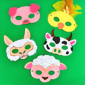 Animal Themed Crafts: SALE - Piggy Mask