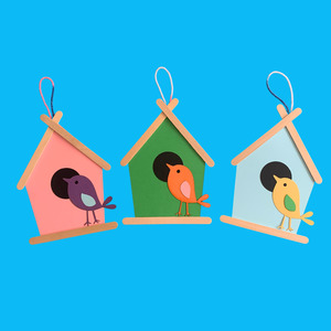 SALE - Card Birdhouse